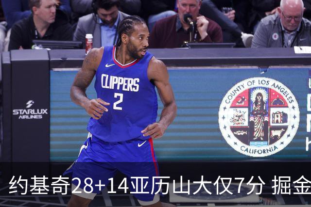 约基奇28+14亚历山大仅7分 掘金大胜雷霆3连胜